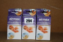 Eighteen boxed as new Airmax Nasal Dilators (Medium).