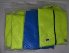 Four as new Altura Nightvision Storm cycling jackets (M, L, 2 x XL).