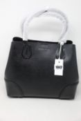 An as new Michael Kors medium Mercer Gallery bag in black.
