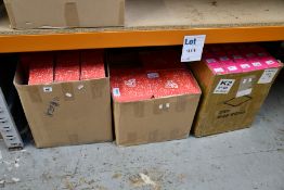 A box of DIY flower craft kits for kids and two boxes of toddlers wooden musical toys.