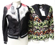 An as new Missoni jumper (TG 40) and a Just Cavalli cardigan (Size 10).