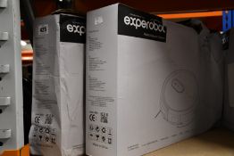 Two Experobot EX503 cordless robotic vacuums (Some damage to boxes).
