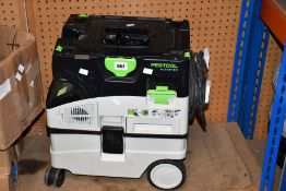 A pre-owned Festool CTL MIDI 1 mobile dust extractor (Some damage, viewing advised).