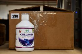 Sixteen Nutrality Collagen Pure Peptide liquid food supplements in mixed berry flavour (500ml,