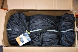 A Kampa touring air drive away awning.