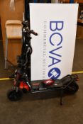 A pre-owned Kaabo wolf warrior electric scooter.