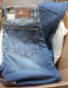Ten pairs of assorted as new G-Star Raw jeans.