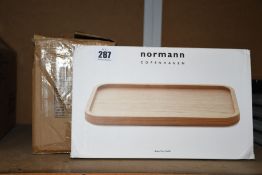 Six boxed as new Astro Trays by Normann Copenhagen (32 x 20cm).