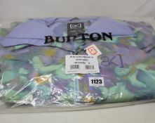 A women's as new Burton AK Gore Embark jacket in aura camo (S).