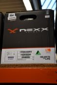 A boxed as new Nexx Helmets in Plain Black MT (Model: X.WED2, Size: XL).