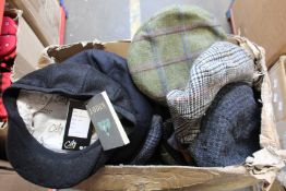 Twenty assorted as new City Sport flat caps.