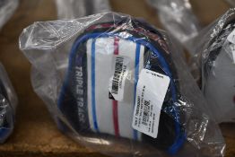 An as new Odyssey Triple Track 7 putter golf club (Right-handed).