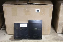 A box of Aoshey false eyelashes with eyeliner kit (Approximately 90 items).