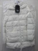 A women's as new Geox Respira Ashleey parka coat (EU 42).