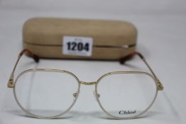 A pair of as new Chloe glasses frames.