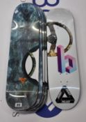 Five as new Palace - Brady Pro S26 8 skateboard decks.