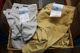 Thirteen pairs of assorted as new M5 by Meyer chinos (Assorted sizes).