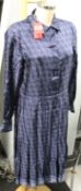 An as new Carolina Herrera silk dress (Size 8).