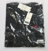 Three as new Alexandre Mattiussi Ami black T- shirts (S - RRP £80 each).