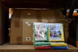 A large quantity of RedStar waterproof ponchos.