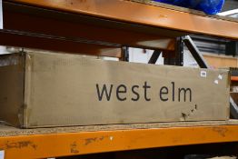 A West Elm Hayes Chandelier (6 light).