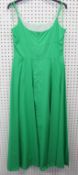 An as new Molly Goddard Hilary long A line dress in green (Size 10 - RRP £566).