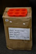 A large quantity of Dility six cup silicone cupcake moulds (Approximately 120 items).