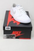 A pair of women's as new Nike Air Jordan 1 Low (UK 4.5).
