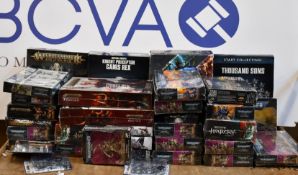 A large quantity of Warhammer miniature models to include Rokar Gresh Broken Realms, Sylvaneth