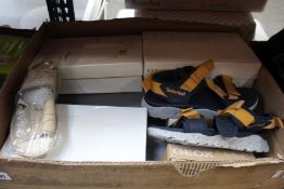 A quantity of as new footwear to include Pavers, Geox, Timberland, Misspap and Eden Park (