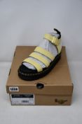 A pair of as new Dr Martens Blaire sandals (UK 6).