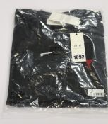 Three as new Alexandre Mattiussi Ami black T- shirts (M - RRP £80 each).