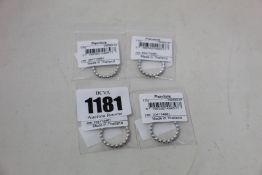 Four as new Pandora Band of Hearts Rings.