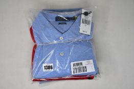 Four as new Ralph Lauren polo shirts (L - RRP £89 each).