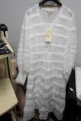 An as new Temperley London Edith V-neck dress (UK 16 - RRP £350).