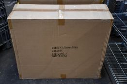 A boxed as new Diamond Biofuel Gel Fireplace in Black (Box sealed).