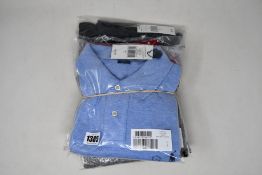 Four as new Ralph Lauren polo shirts (All L - RRP £89 each).