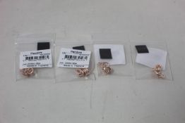 Eight as new Pandora Interlocking Hearts Dangle Charms.