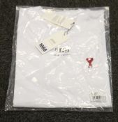 Three as new Alexandre Mattiussi Ami white T- shirts (S - RRP £80 each).