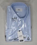 An as new Alexandre Mattiussi Ami Oxford blue shirt (T42 - RRP £160).