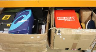 A quantity of as new footwear to include Calto, Geox, Skechers, Asics, Converse, Peleton, CAT,