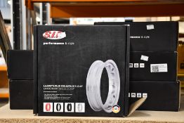 Six S.I.P Lambretta tubeless rims (2.10-10
