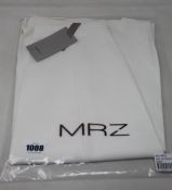 Two MRZ skirts in off white (S).