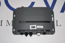 A Raymarine Ray260E VHF Automatic Identification System (AIS) receiver.
