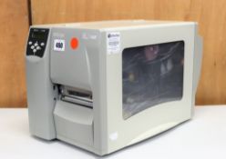 COLLECTION ONLY: A pre-owned Zebra S4M Thermal Transfer USB/Serial/Ethernet 200dpi Barcode Label