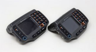 Two pre-owned Symbol Motorola WT4090 Wearable Touchscreen Computers (P/N: WT4090-N2H1GER).