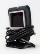 A pre-owned Honeywell Genesis 7580G-2 1D 2D USB Presentation Barcode Scanner.