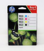A boxed as new HP 903XL Colour & Black Ink Cartridge Multipack (P/N: 3HZ51AE) (Expiry date: Dec