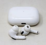 A pre-owned pair of Apple Airpods Pro (A2083+A2084) with Wireless Charging Case (A2190) (Some