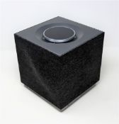 A pre-owned Naim Mu-so Qb 2nd Generation Wireless Bluetooth Music System in Black with remote,